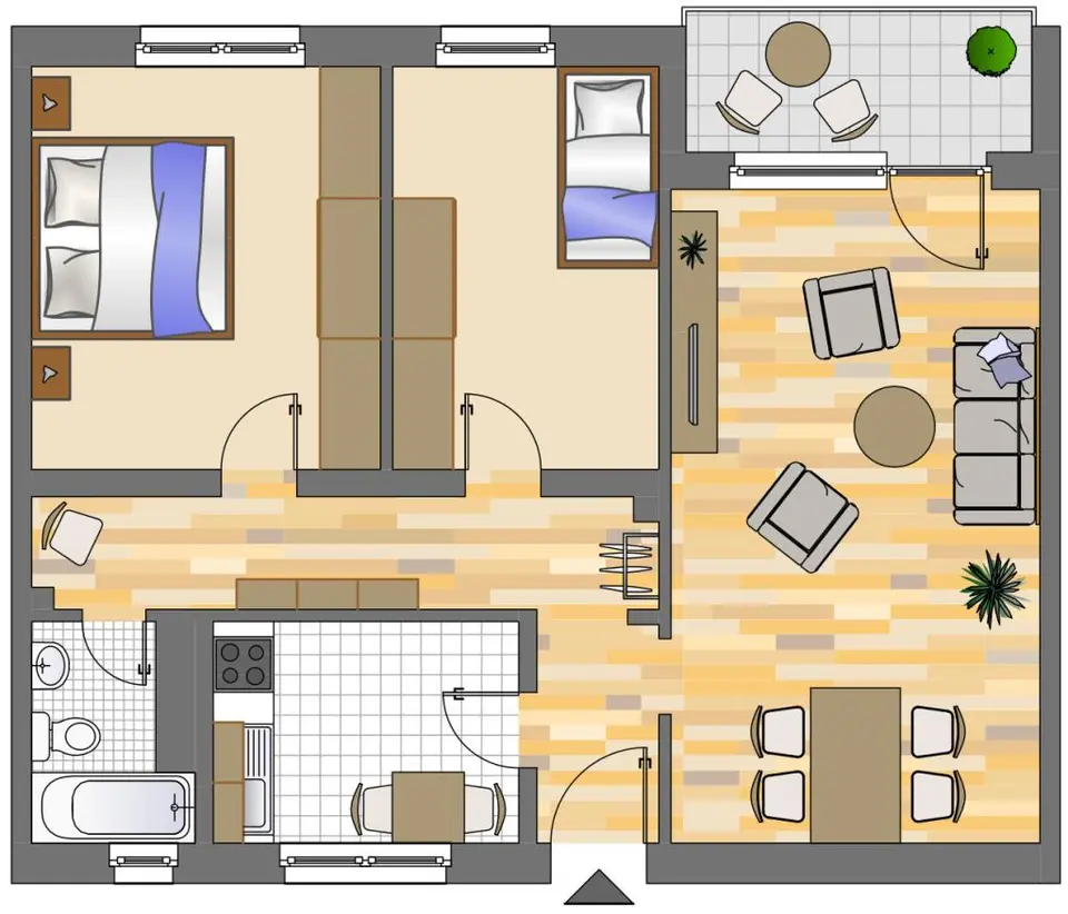 3 Zimmer Wohnung mit 70 m² in Gladbeck – Bild 7