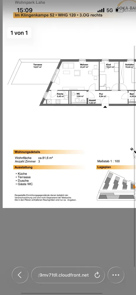 3 Zimmer Wohnung mit 82 m² in Hannover – Bild 11