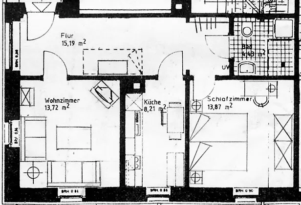 WG-Zimmer mit 55 m² in Minden – Bild 5