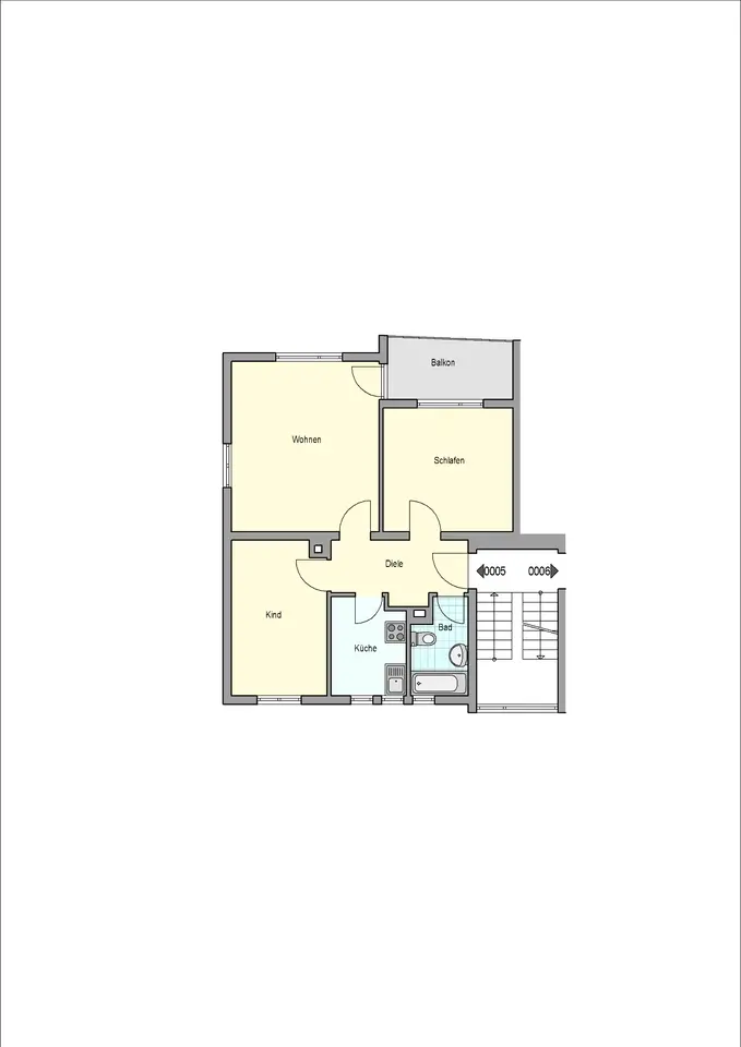 3 Zimmer Wohnung mit 62 m² in Esslingen am Neckar – Bild 5