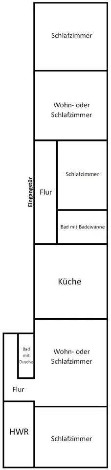 5 Zimmer Wohnung mit 130 m² in Stralsund – Bild 4