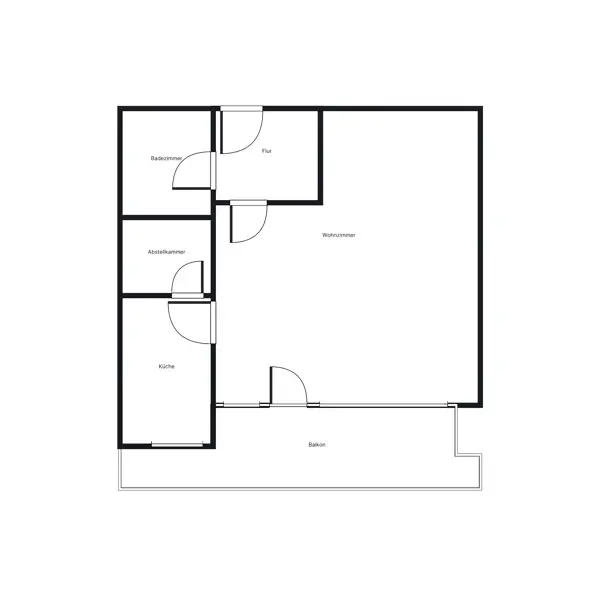 Studio mit 43 m² in München – Bild 5