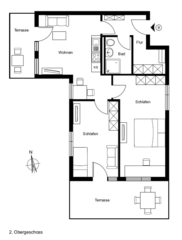 3 Zimmer Wohnung mit 80 m² in Esslingen am Neckar – Bild 5