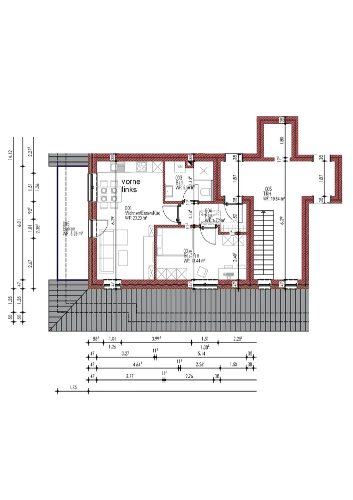 2 Zimmer Wohnung mit 52 m² in Delmenhorst – Bild 3