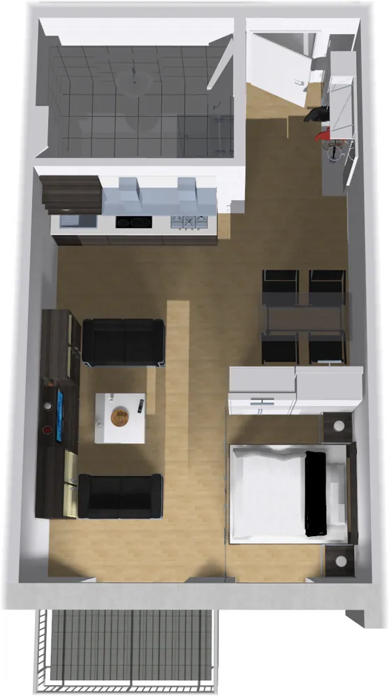 1 Zimmer Wohnung mit 42 m² in Aschaffenburg – Bild 8