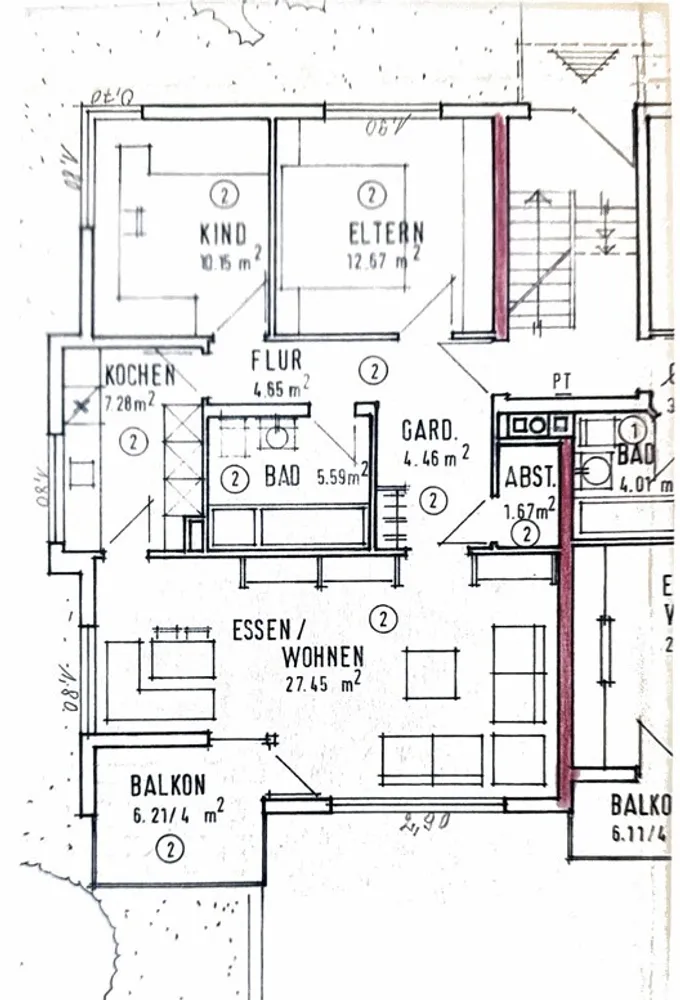 3 Zimmer Wohnung mit 75 m² in Heilbronn – Bild 11