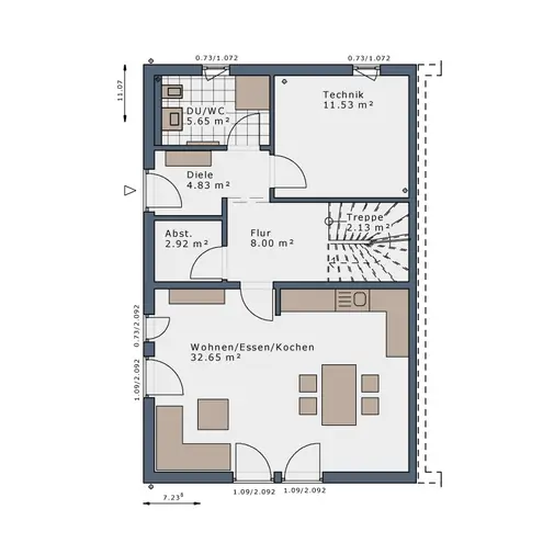 4 Zimmer Haus mit 134 m² in Hamburg – Bild 3