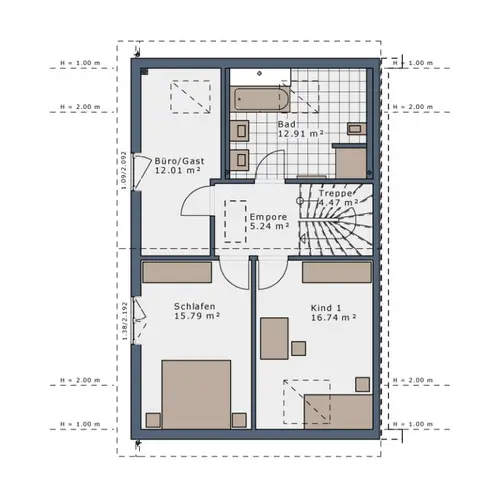 4 Zimmer Haus mit 134 m² in Hamburg – Bild 4