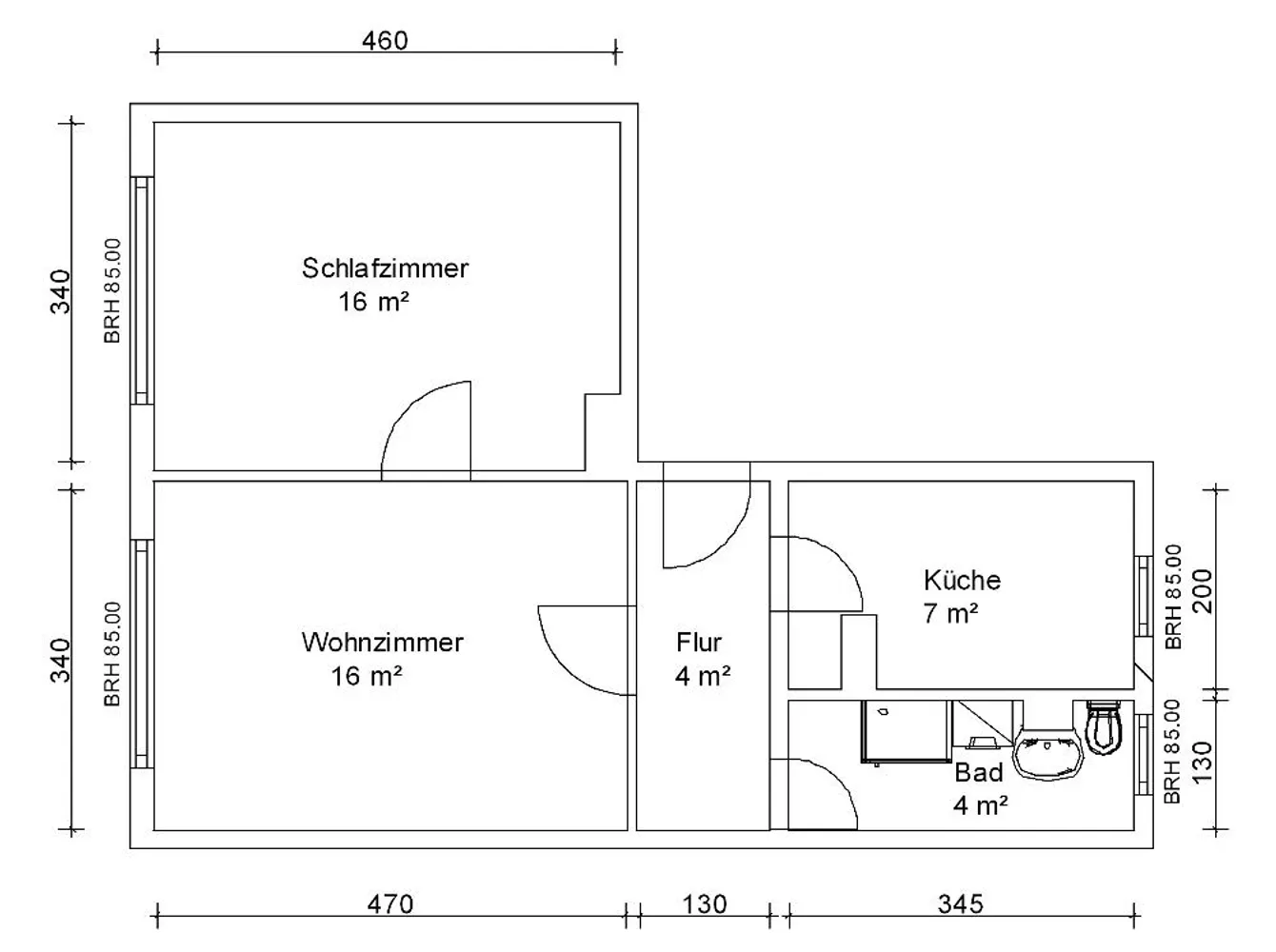 2 Zimmer Wohnung mit 47 m² in Zwickau – Bild 9
