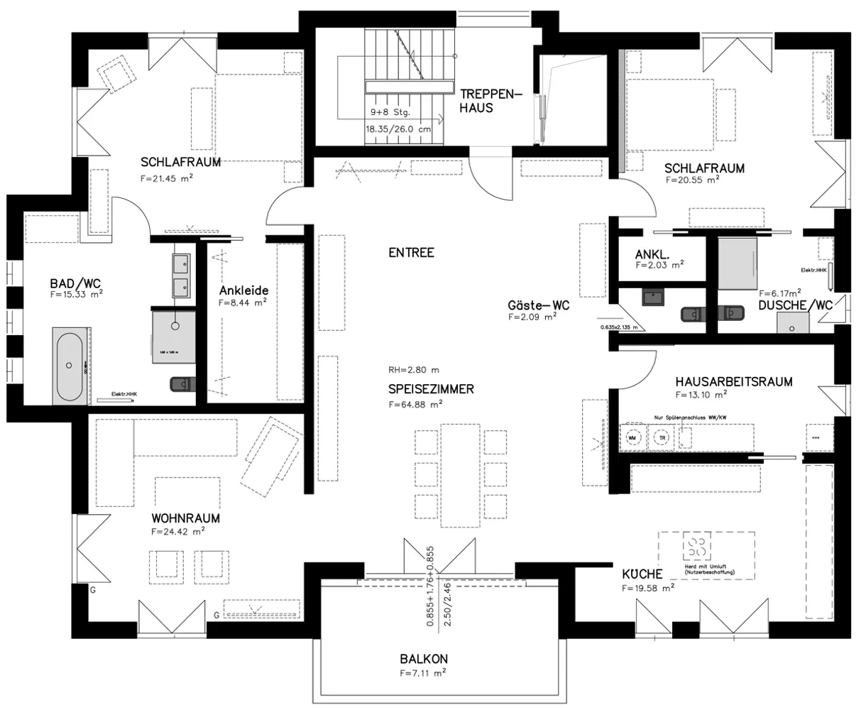 4 Zimmer Wohnung mit 206 m² in Leipzig – Bild 2