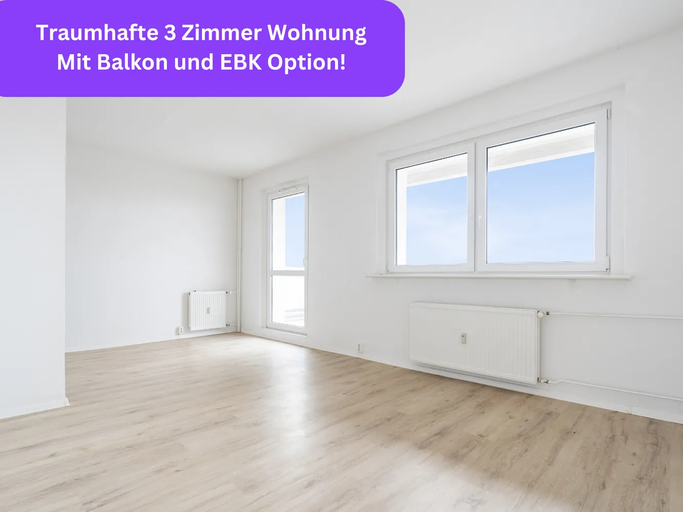 3 Zimmer Wohnung mit 60 m² in Halle (Saale) – Bild 2