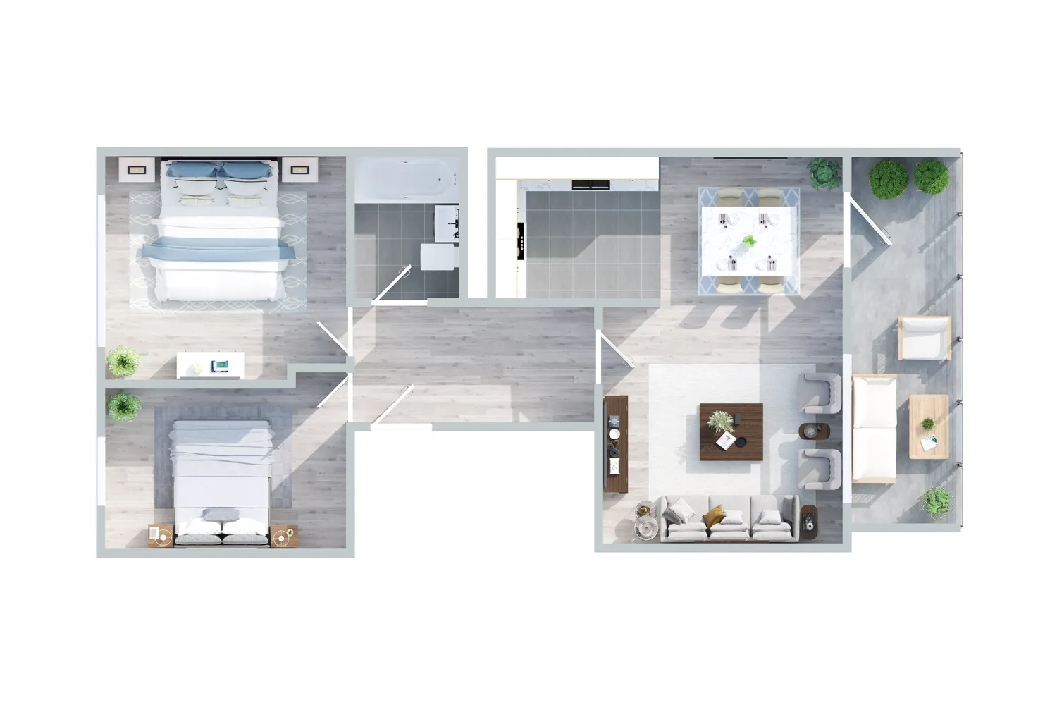 3 Zimmer Wohnung mit 60 m² in Halle (Saale) – Bild 8