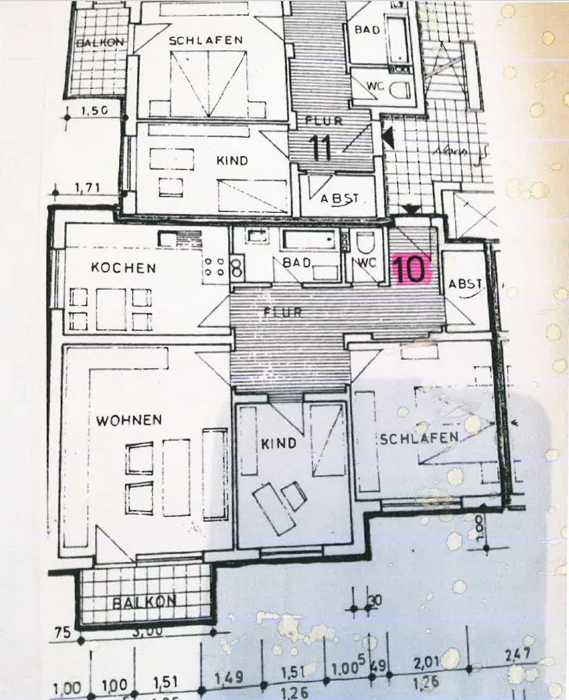 3 Zimmer Wohnung mit 78 m² in Kaiserslautern – Bild 3