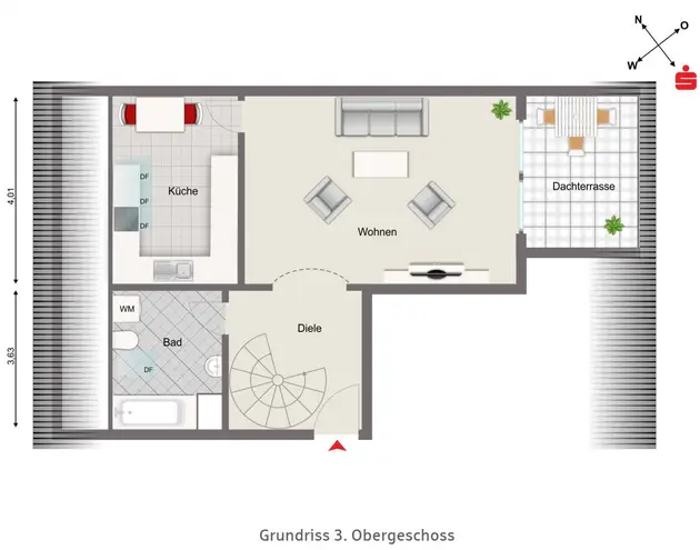 3 Zimmer Wohnung mit 70 m² in Augsburg – Bild 12