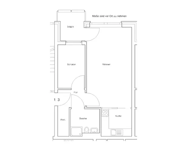 2 Zimmer Wohnung mit 44 m² in Braunschweig – Bild 4