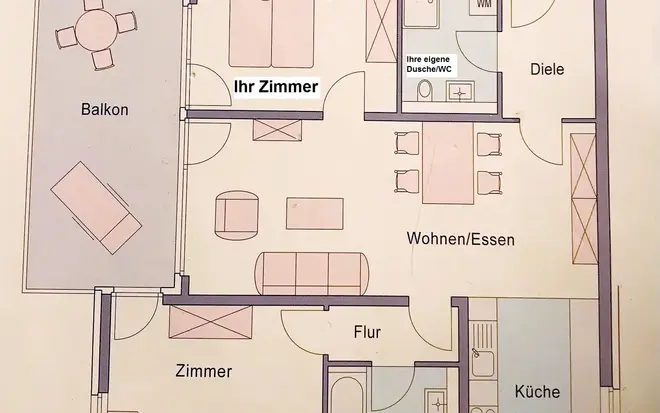 WG-Zimmer mit 14 m² in Stuttgart – Bild 6