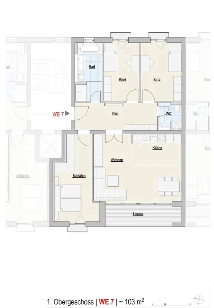 4 Zimmer Wohnung mit 103 m² in Dresden – Bild 2