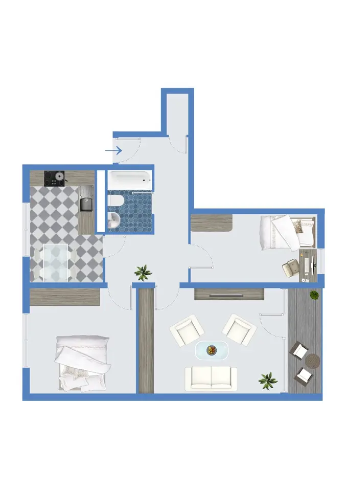 3 Zimmer Wohnung mit 76 m² in Ludwigshafen – Bild 10