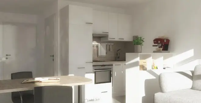 1 Zimmer Wohnung mit 35 m² in Freiburg im Breisgau – Bild 2