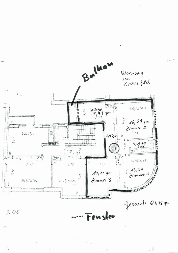 3 Zimmer Wohnung mit 64 m² in Bonn – Bild 7