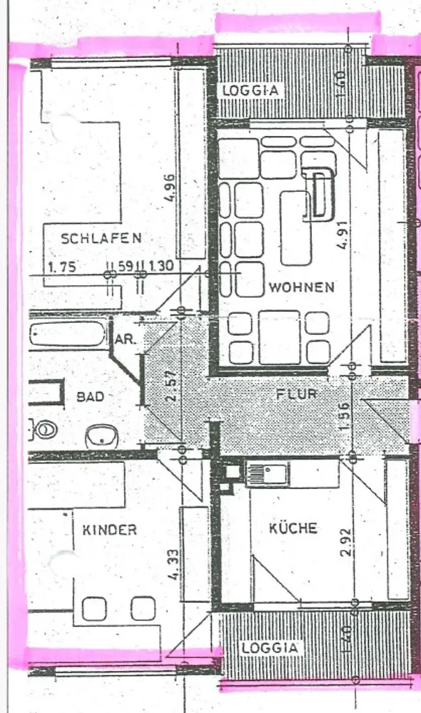 3 Zimmer Wohnung mit 83 m² in Koblenz – Bild 9