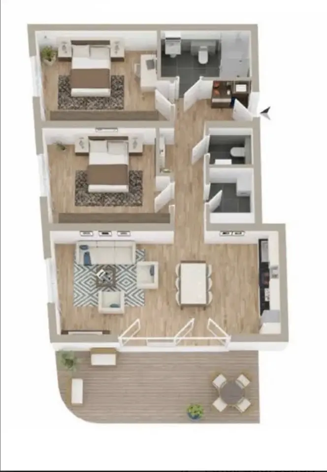 4 Zimmer Wohnung mit 117 m² in Nordhorn – Bild 8