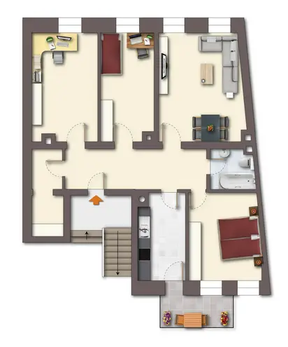 4 Zimmer Wohnung mit 98 m² in Leipzig – Bild 8