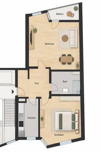 2 Zimmer Wohnung mit 60 m² in Potsdam – Bild 11