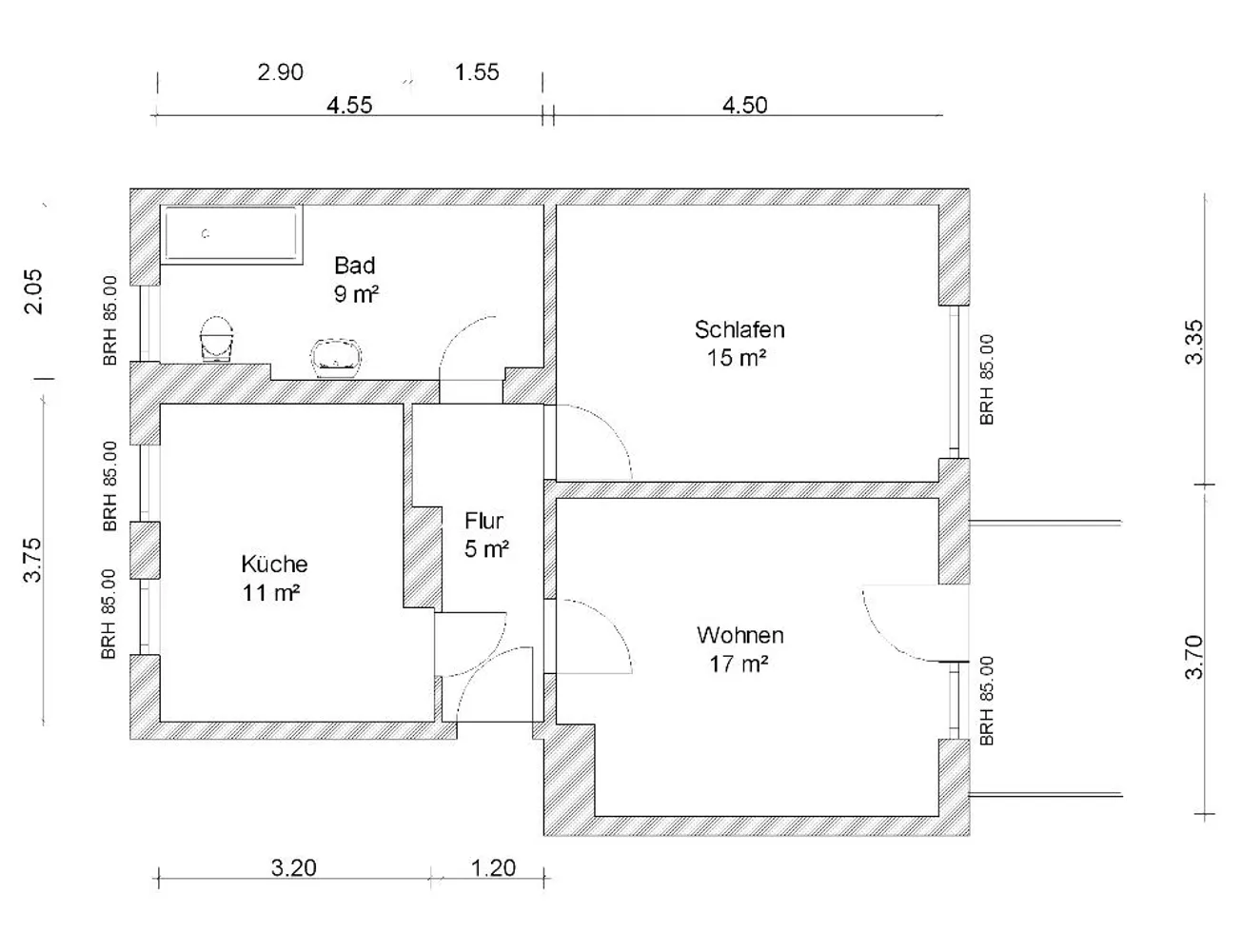 2 Zimmer Wohnung mit 60 m² in Zwickau – Bild 10