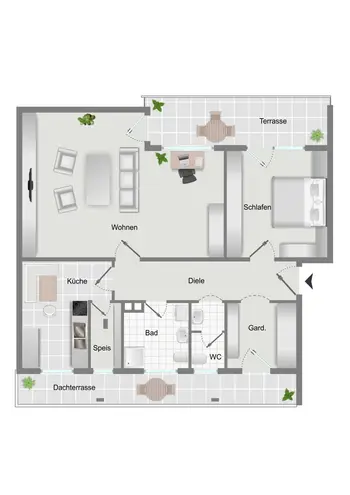 3 Zimmer Wohnung mit 103 m² in Augsburg – Bild 12