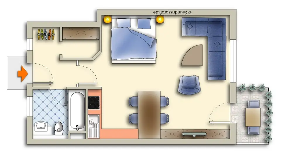 Studio mit 45 m² in Zwickau – Bild 4