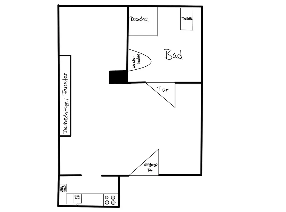 Studio mit 38 m² in Rodgau – Bild 5