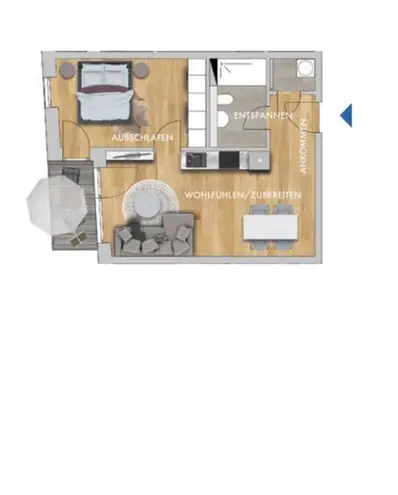 2 Zimmer Wohnung mit 52 m² in Leipzig – Bild 3