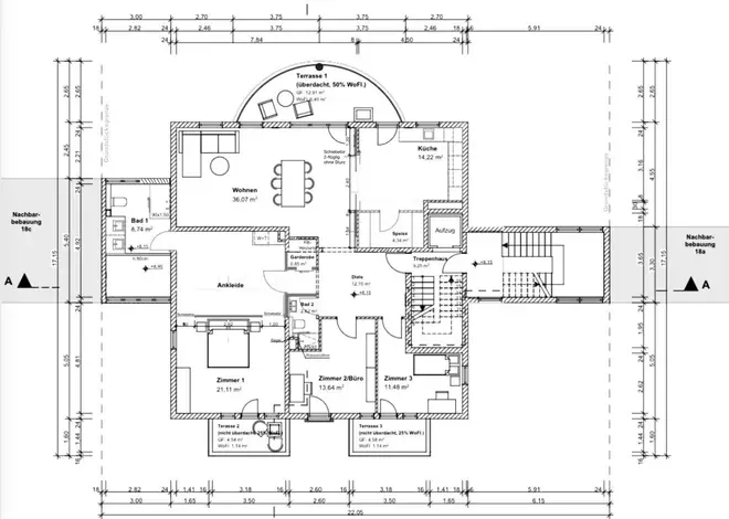 5 Zimmer Wohnung mit 152 m² in Karlsruhe – Bild 11