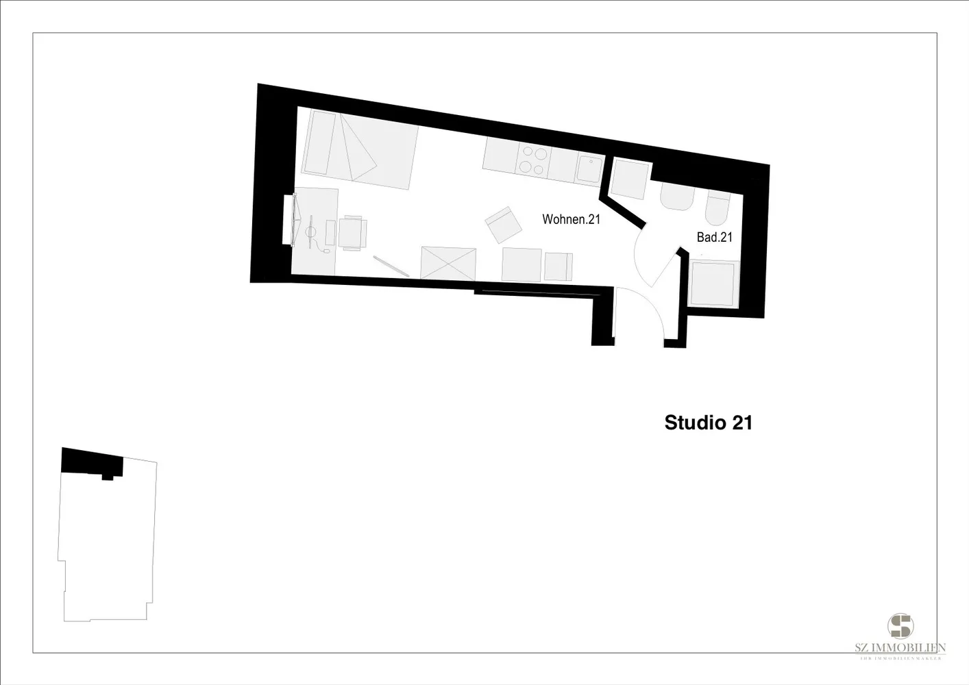 1 Zimmer Wohnung mit 29 m² in Wetzlar – Bild 6