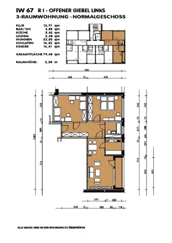 3 Zimmer Wohnung mit 80 m² in Dresden – Bild 3