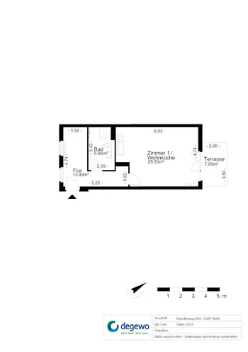 1 Zimmer Wohnung mit 53 m² in Berlin – Bild 12