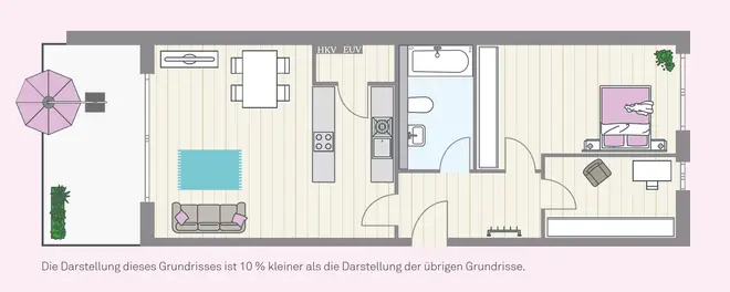 3 Zimmer Wohnung mit 78 m² in Mainz – Bild 9