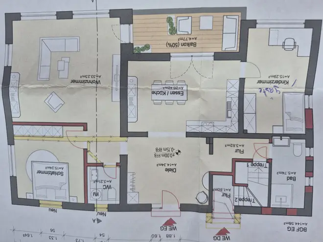 3 Zimmer Wohnung mit 115 m² in Marburg – Bild 7