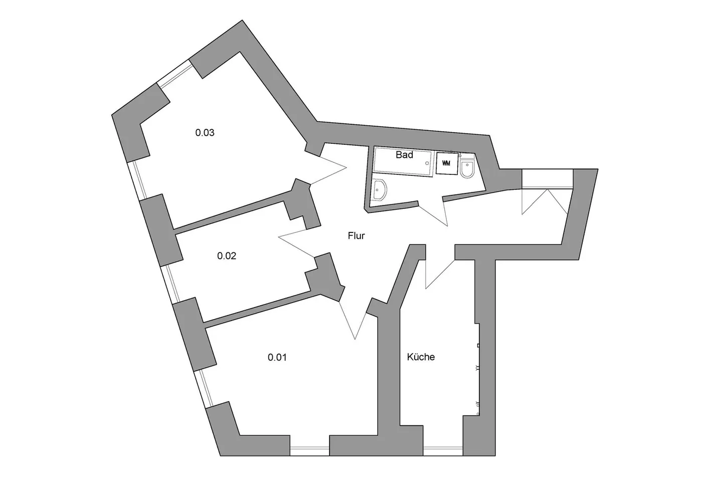 3 Zimmer Wohnung mit 72 m² in Leipzig – Bild 11