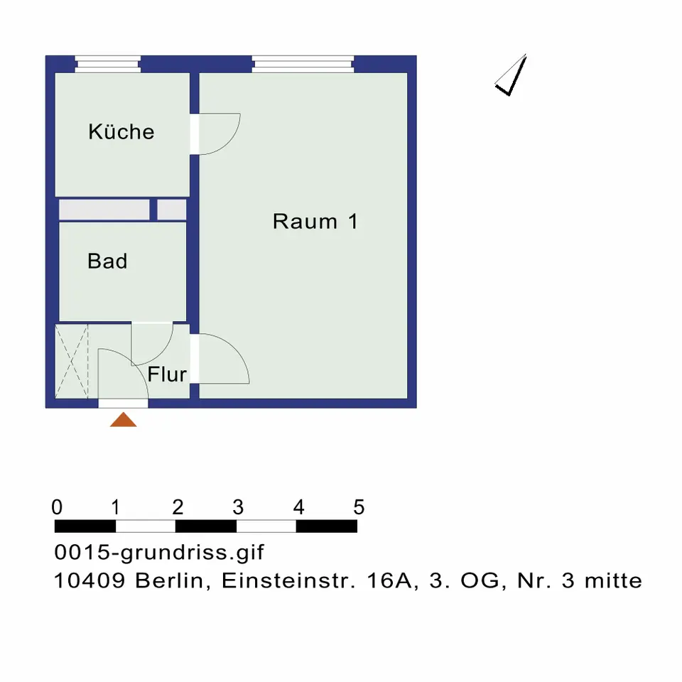 Studio mit 29 m² in Berlin – Bild 7