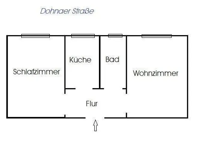 2 Zimmer Wohnung mit 42 m² in Dresden – Bild 2