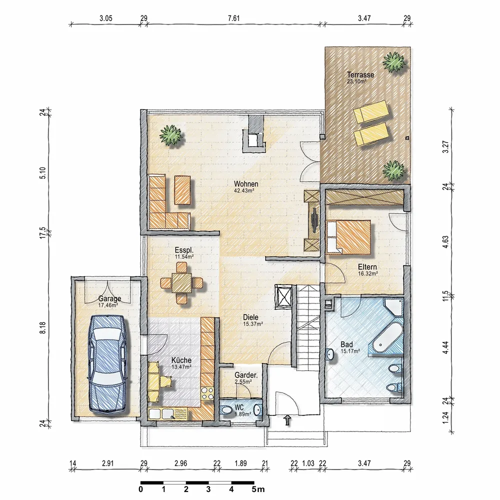 3 Zimmer Wohnung mit 126 m² in Bonn – Bild 3