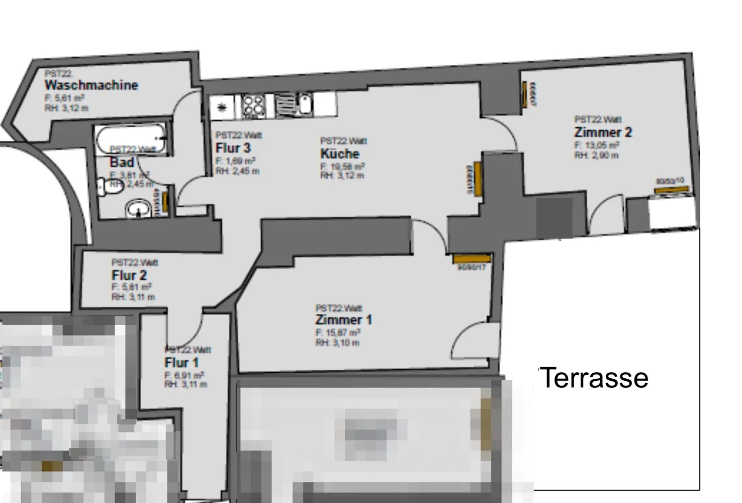 2 Zimmer Wohnung mit 75 m² in Marburg – Bild 8