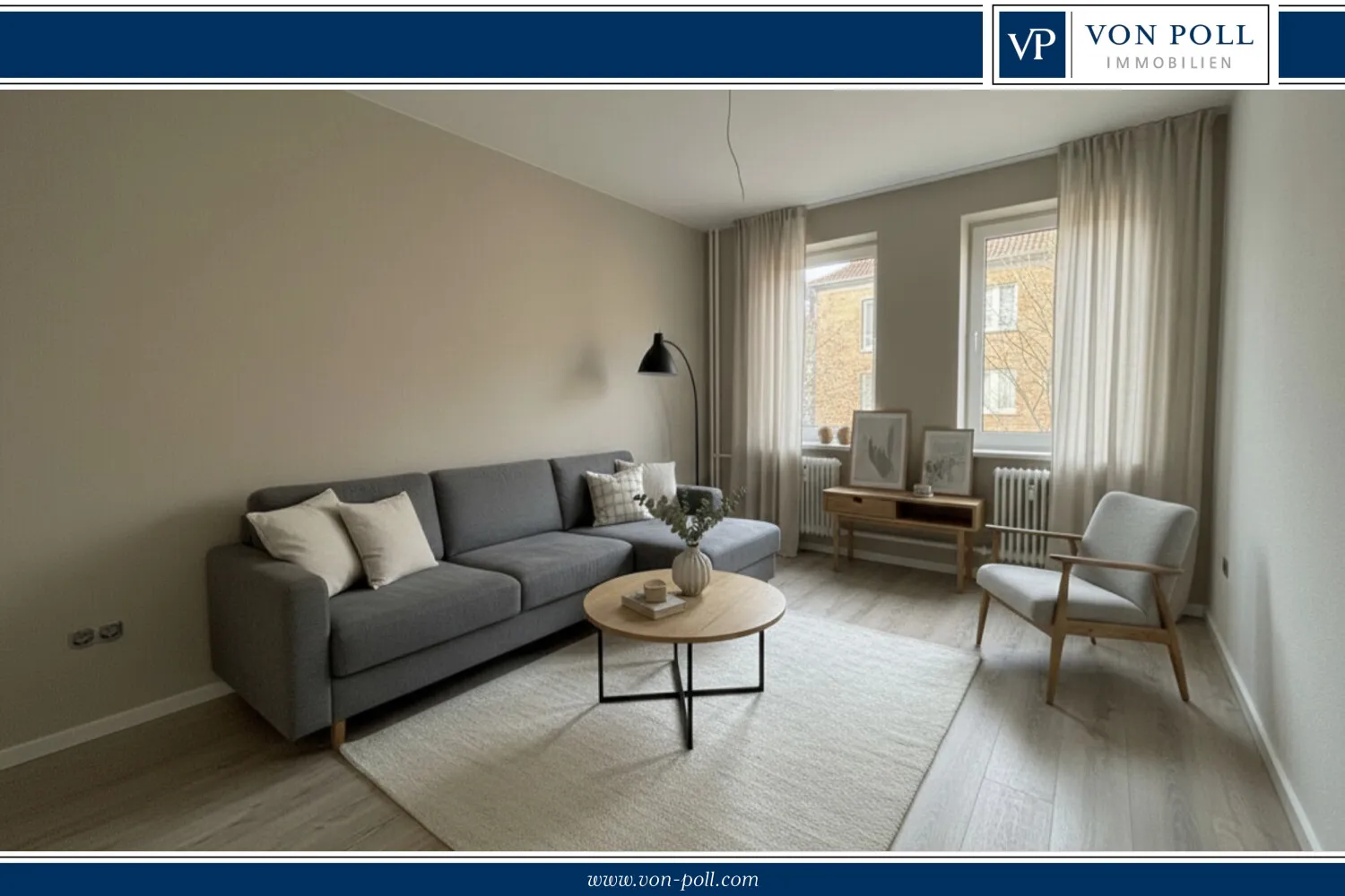 2 Zimmer Wohnung mit 47 m² in Kiel – Bild 1