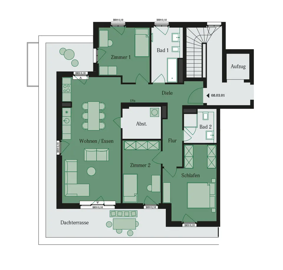 5 Zimmer Wohnung mit 127 m² in Rodgau – Bild 5