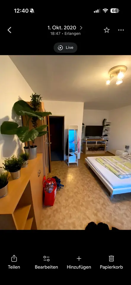 Studio mit 27 m² in Erlangen – Bild 1