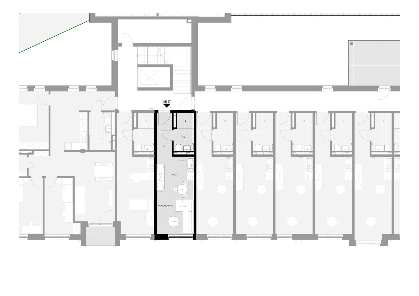 1 Zimmer Wohnung mit 28 m² in Mönchengladbach – Bild 4