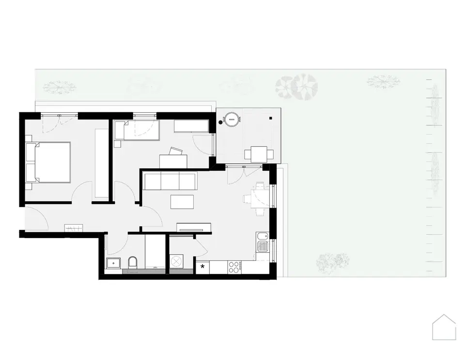 3 Zimmer Wohnung mit 47 m² in Crailsheim – Bild 5