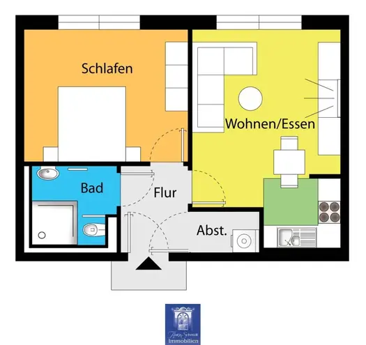 2 Zimmer Wohnung mit 47 m² in Dresden – Bild 9